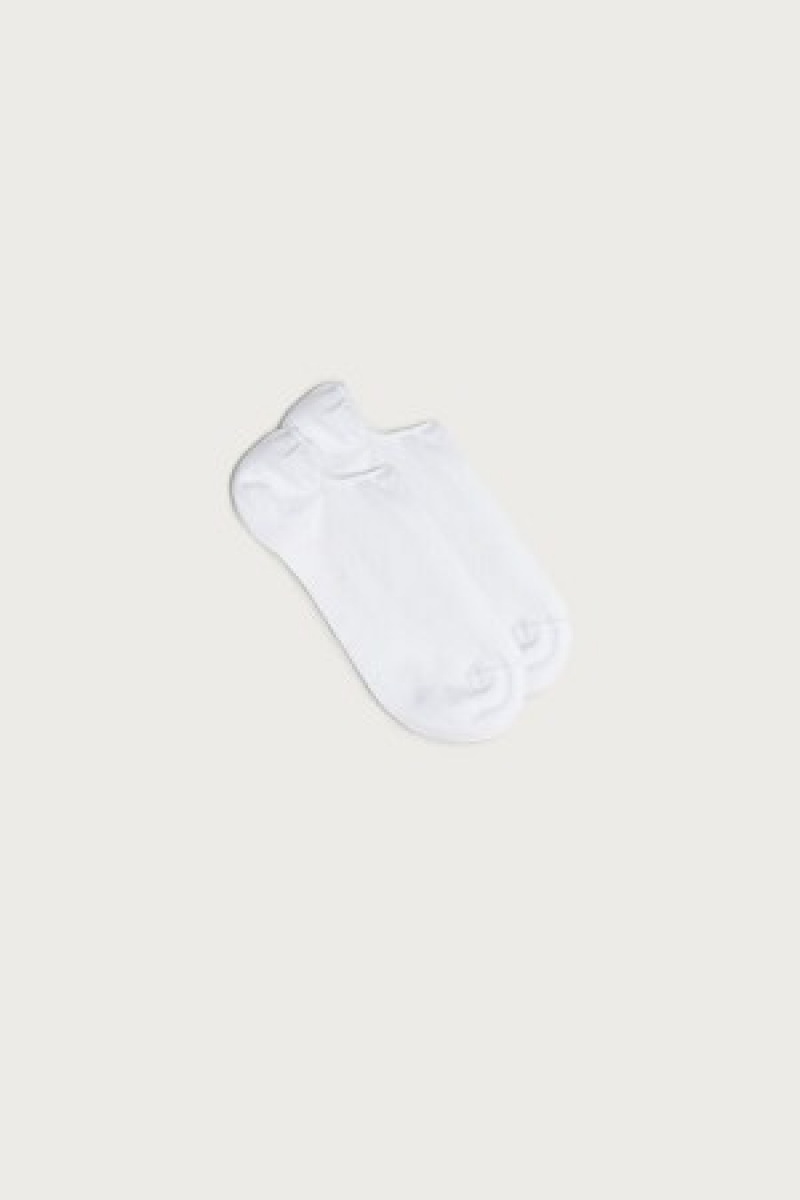 White Intimissimi Cotton Footsies | CAJBT19596